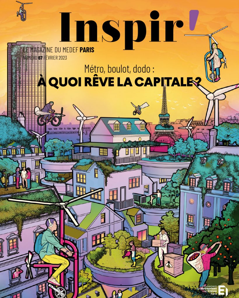 Cabinet de recrutement PR2SENT SUR LE Magazine Inspir' du MEDEF