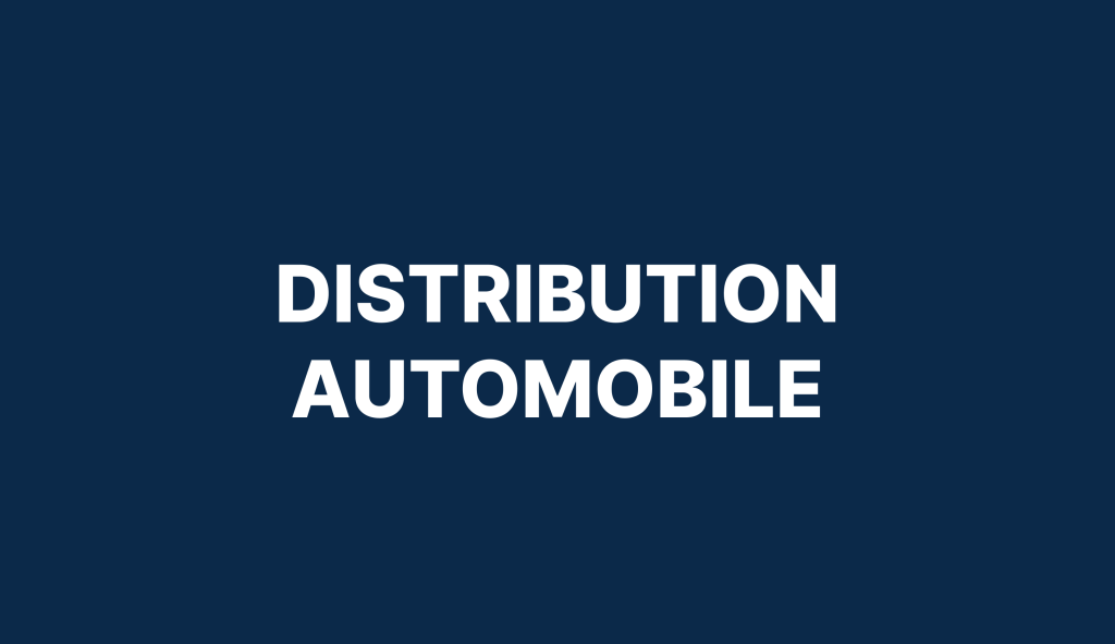 Distribution automobile