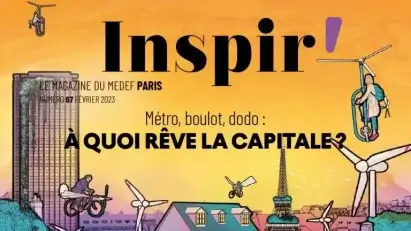 Couverture du magazine Inspir’ du Medef Paris