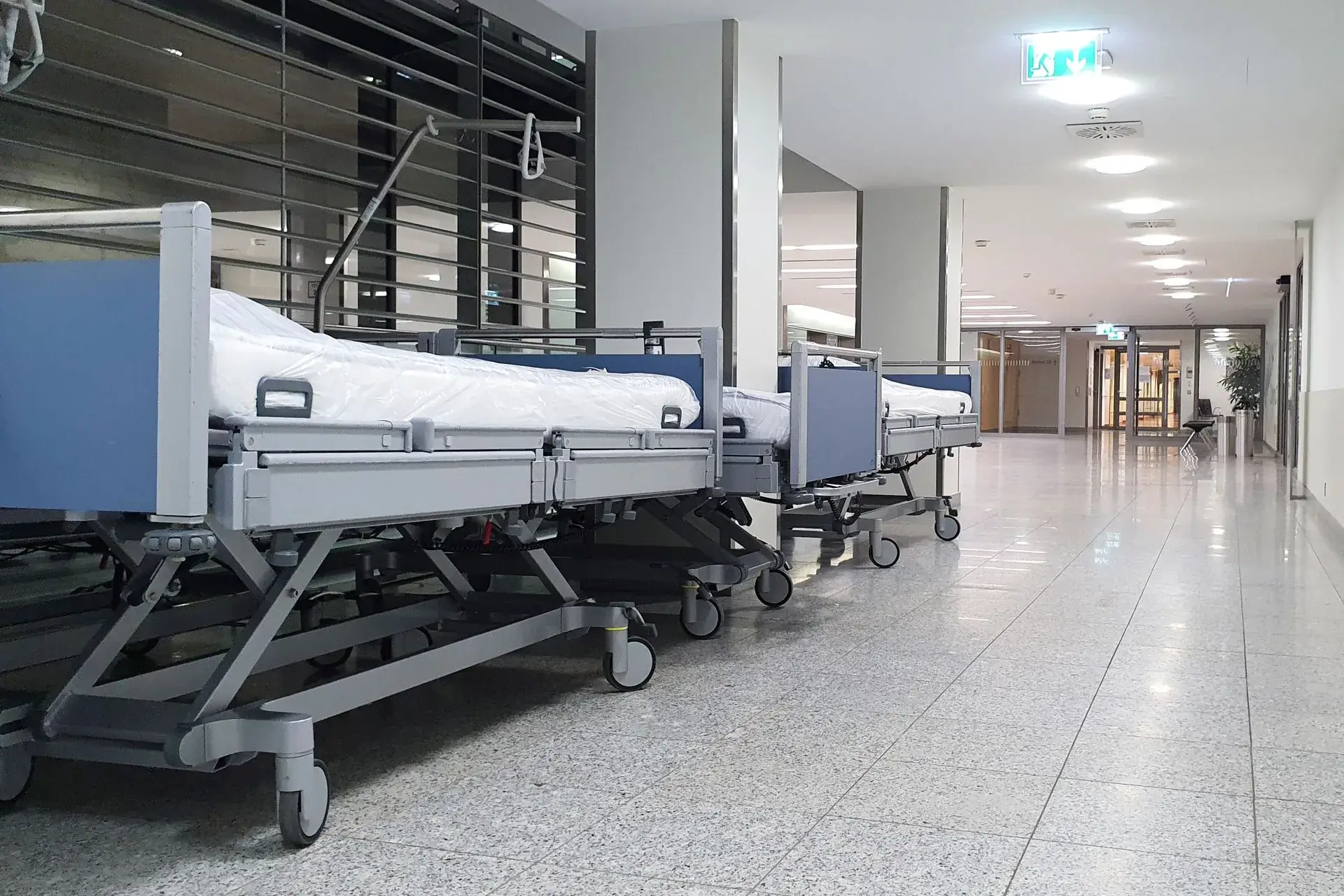 Couloir d’un établissement de santé